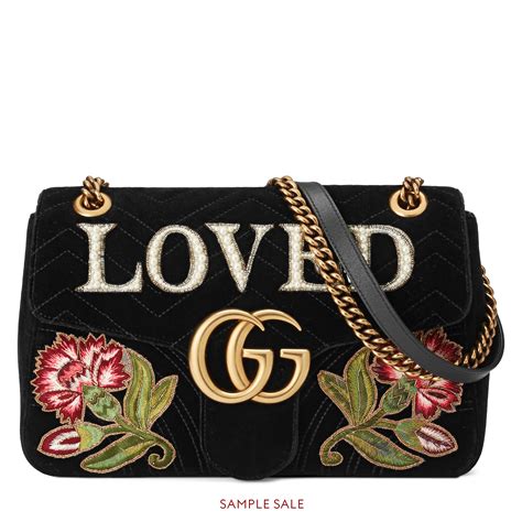 how to care for gucci velvet bag